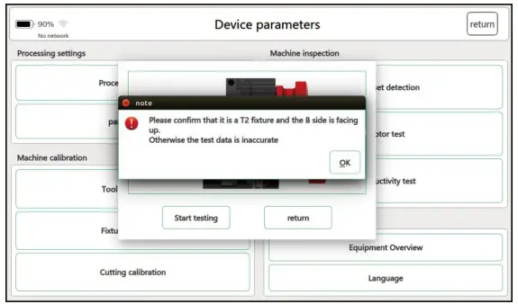 Fixture offset detection Figure 3