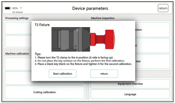 Fixture offset detection Figure 4