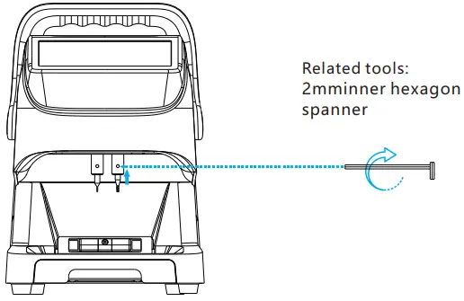 Milling cutter and probe installation