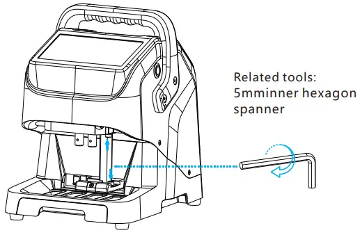 Support plate removal