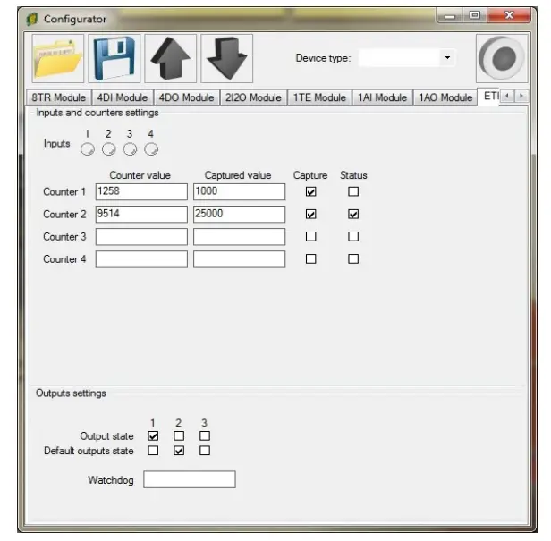 aspar RS485 IO MOD-ETH Slim Expansion Module - Configuration software1