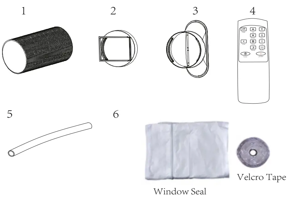 Dimplex DPRC20ECO-A Portable Air Conditioner - fig 1