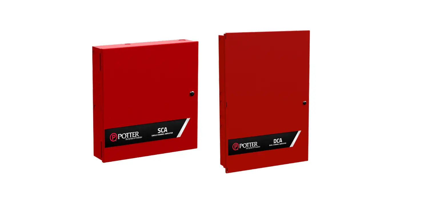 Potter Sca-10070 100w 25v 70v Single Channel Amplifier Owner's Manual