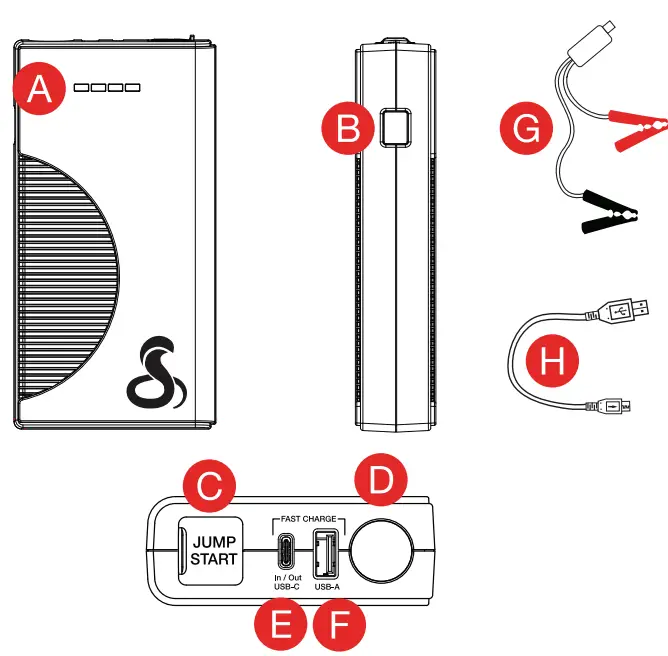 Cobra-079JS800A-Jump-Starter-800A-Lithium-Ion-Jump-Starter-and-Power-Bank-With-Fast-Charge-USB-fig-1