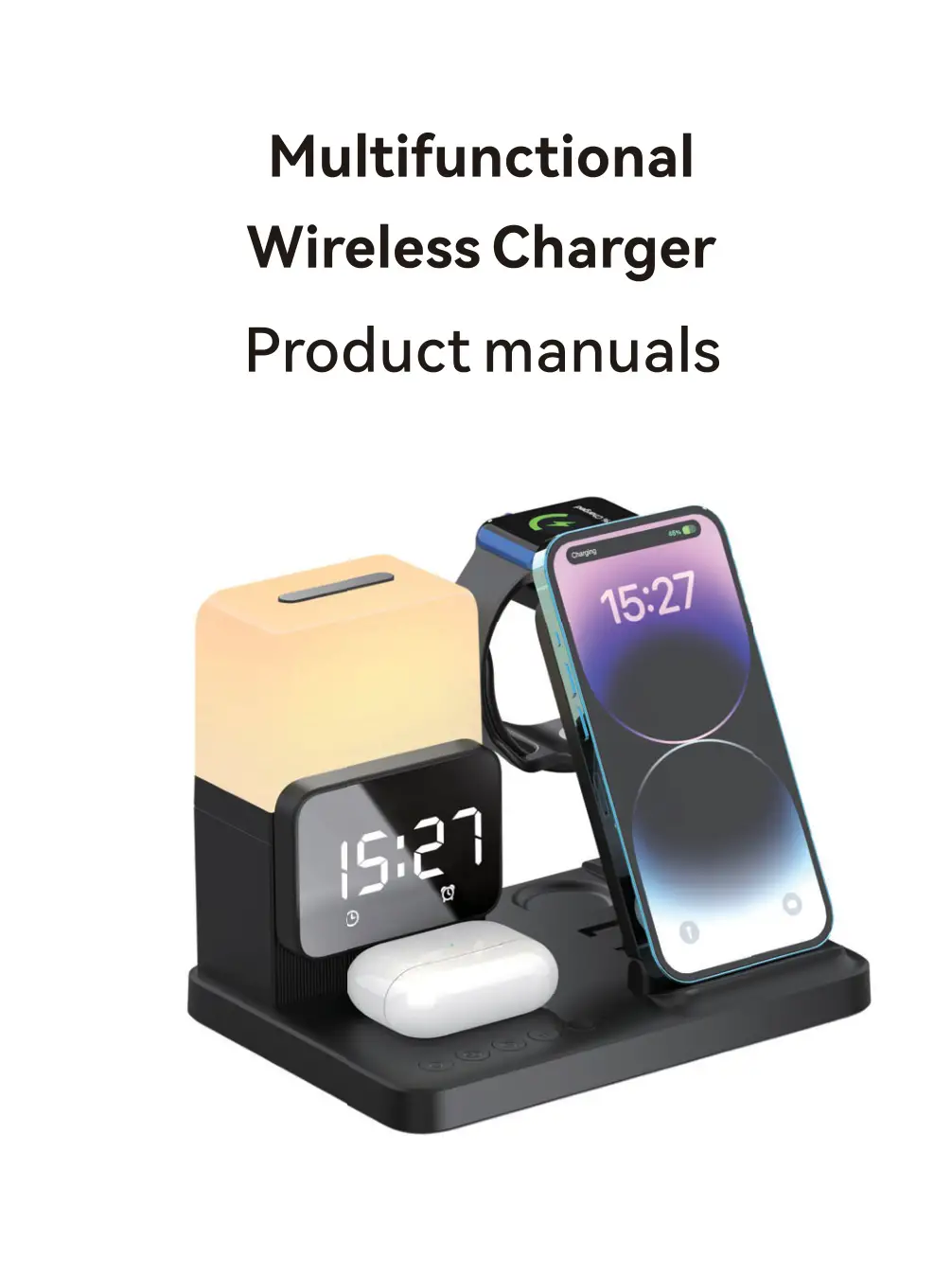 NEWQI Z15 Multifunctional Wireless Charger User Manual