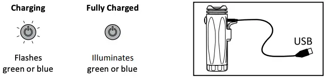Remove light from charger