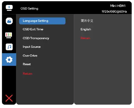 OSD Setting