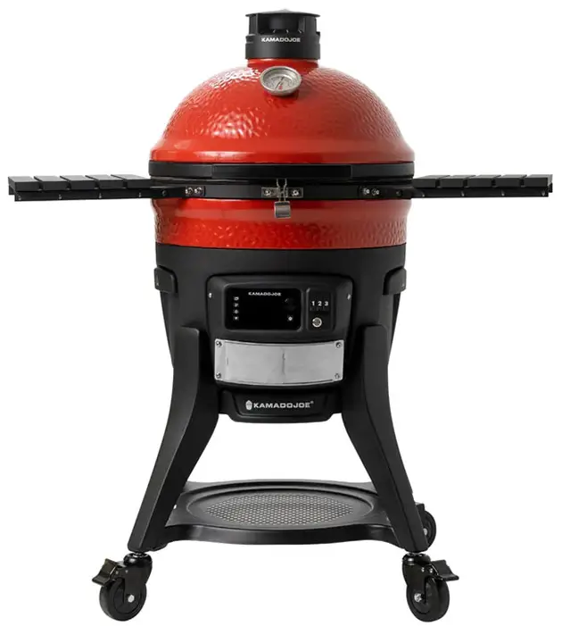 KAMADO JOE Konnected Joe Front Module 18 Inch Red Digital Charcoal Grill and Smoker