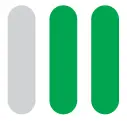 Two green LEDs icon