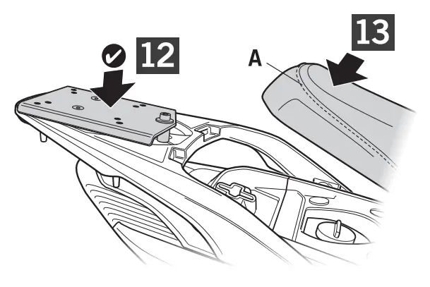 SHAD HOSH39ST SH300i 19-20 - 12 13