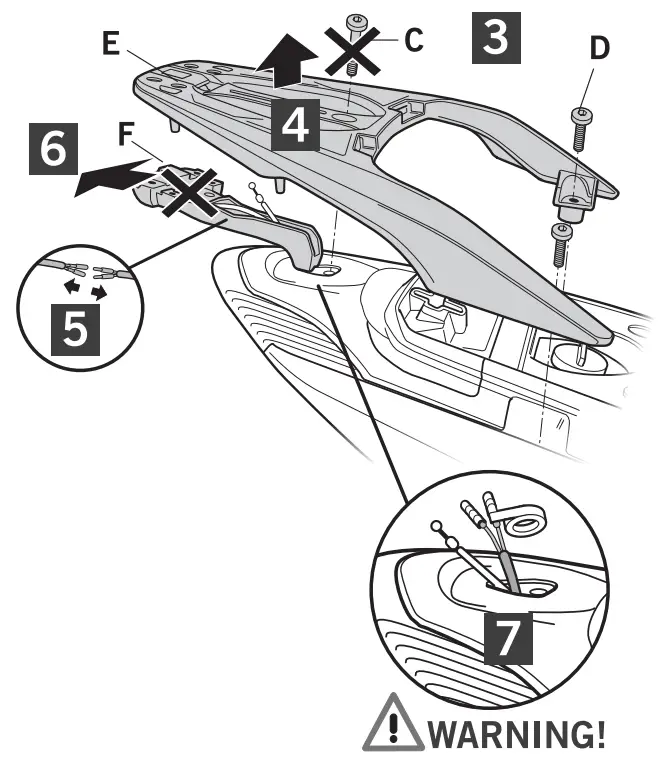 SHAD HOSH39ST SH300i 19-20 - 3456