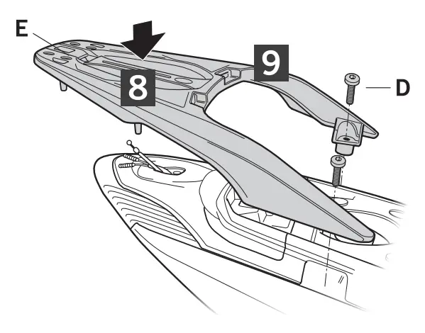 SHAD HOSH39ST SH300i 19-20 - 89