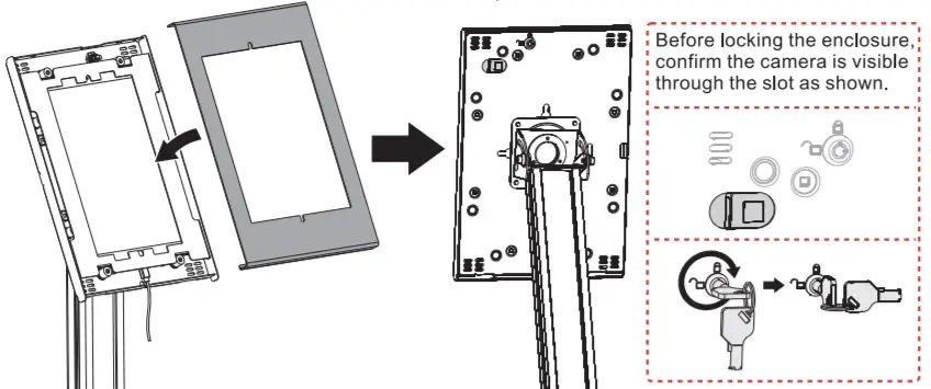 PYLE PSPADLK18 Full motion Anti-Theft Tablet Bracket -fig 5c