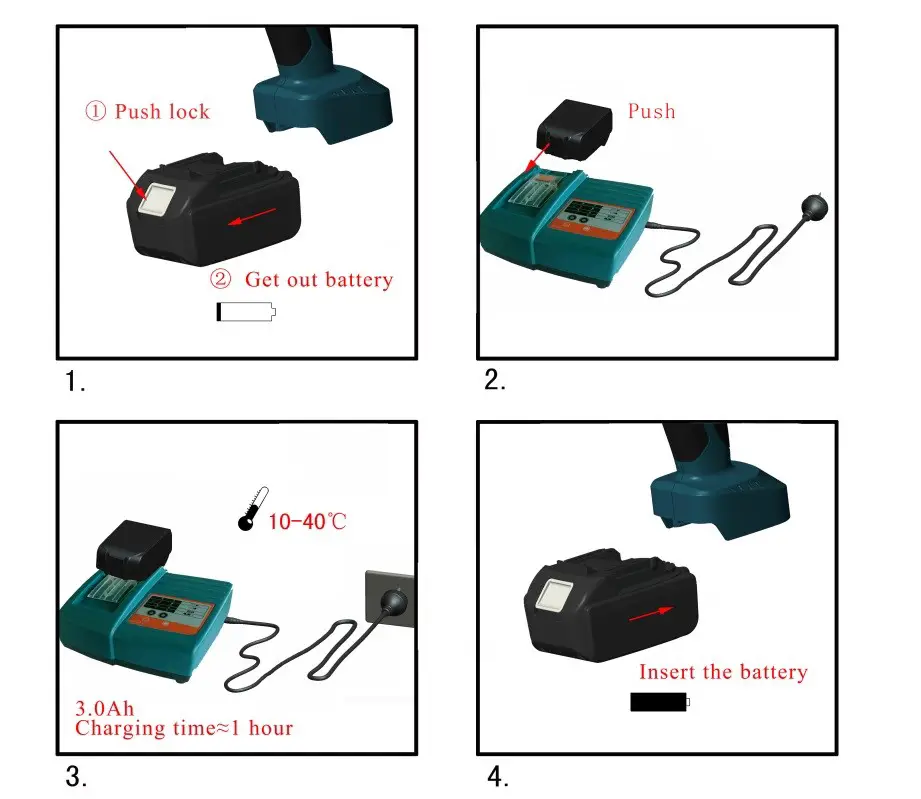 ECLIPSE 902-600 QuikCrimp 12 Ton - Charging