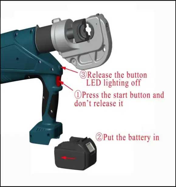 ECLIPSE 902-600 QuikCrimp 12 Ton - Usage of the tool 1