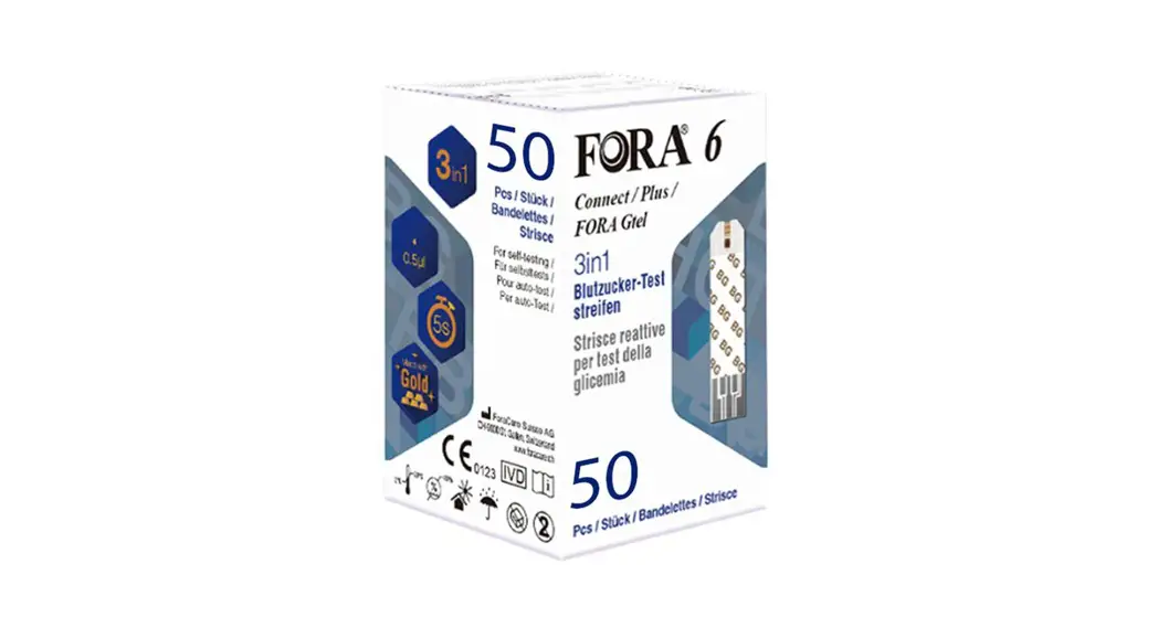 Fora 6 Blood Glucose Hemoglobin Test Strip Instruction Manual Fora 6 Blood Glucose Hemoglobin Test Strip Instruction Manual
