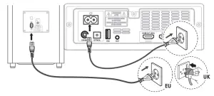 SHARP HT SBW460 3 1 Dolby Atmos Home Theatre System with Wireless Subwoofer - FIGURE 8