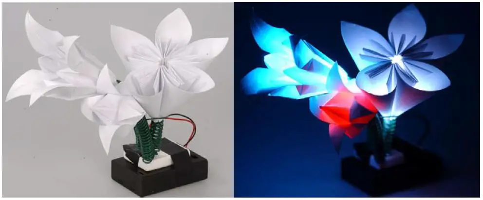 JAMECO 2155567 Mother's Day Led Origami Flower
