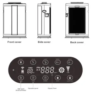 Giga Cloud Logistics KJ600FK Air Purifier- product