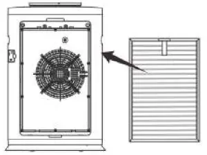 Giga Cloud Logistics KJ600FK Air Purifier- removea