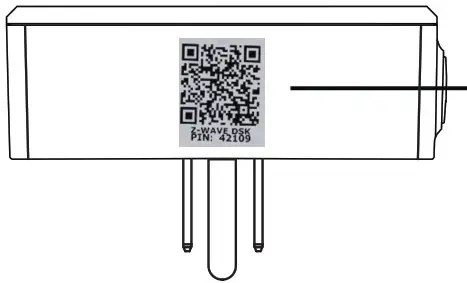 newone Z-Wave Outdoor Plug Energy Monitor- QR CODE