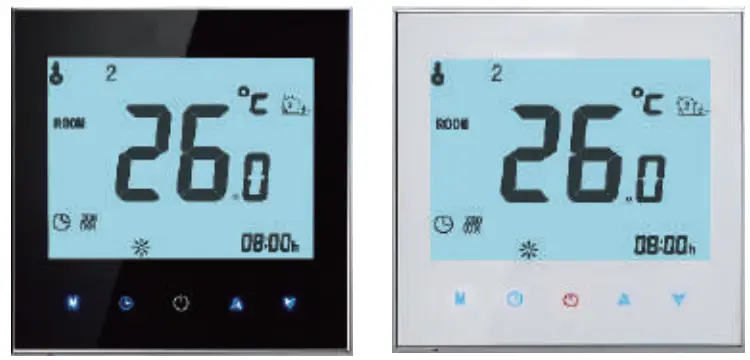 EXPERT4HOUSE BHT 1000 Series Non Wifi Electric Heating 16A Programmable Room Thermostat