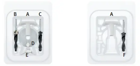 oticon MIPS Minimally Invasive Ponto Surgery - MIPS components