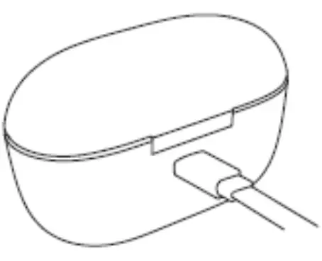 SOUNDPEATS T2 Hybrid ANC Wireless Earbuds - charging case 1