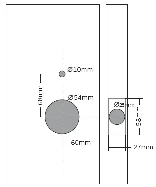 Smart Locks S350BBL Touch Screen Digital Keypad Smart Door Lock 2