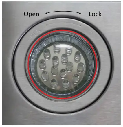 Disconnect power before servicing