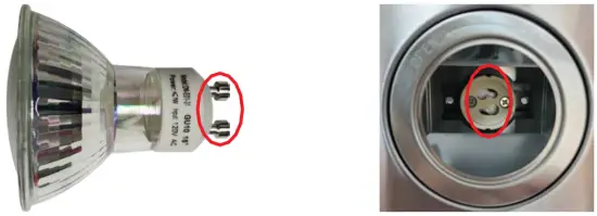 Disconnect power before servicing