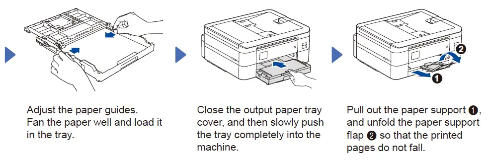 Load plain Letter paper