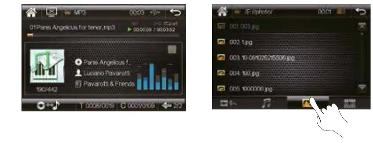 CALIBER RMD803DAB-BT Bluetooth DAB+ Touchscreen-14