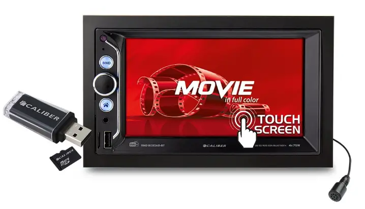 CALIBER RMD803DAB-BT Bluetooth DAB+ Touchscreen