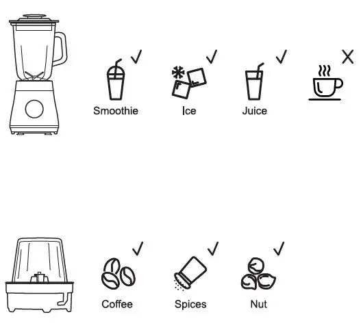 Electrolux E5TB1-701K UltimateTaste 500 High Power Blender 6