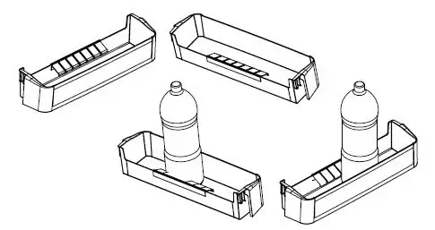 SHARP SJ-BA05DTXWE-CH Fridge-8