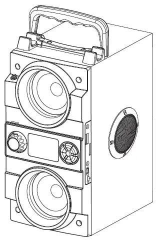 TENMIYA A23 2.2 Channel Portable Wireless Speaker PRO