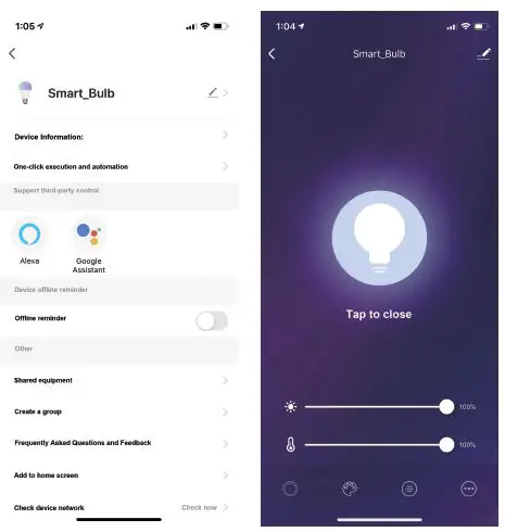 Hangzhou Lijiacheng Electric G10A199W WiFi Smart Bulb 5
