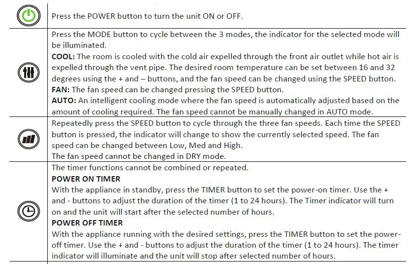 electriQ-P12C-12000 -BTU-Portable-Air-Conditioner-10
