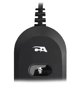 Cyber Acoustics AC-5812 USB Controller and Headset FIG 3