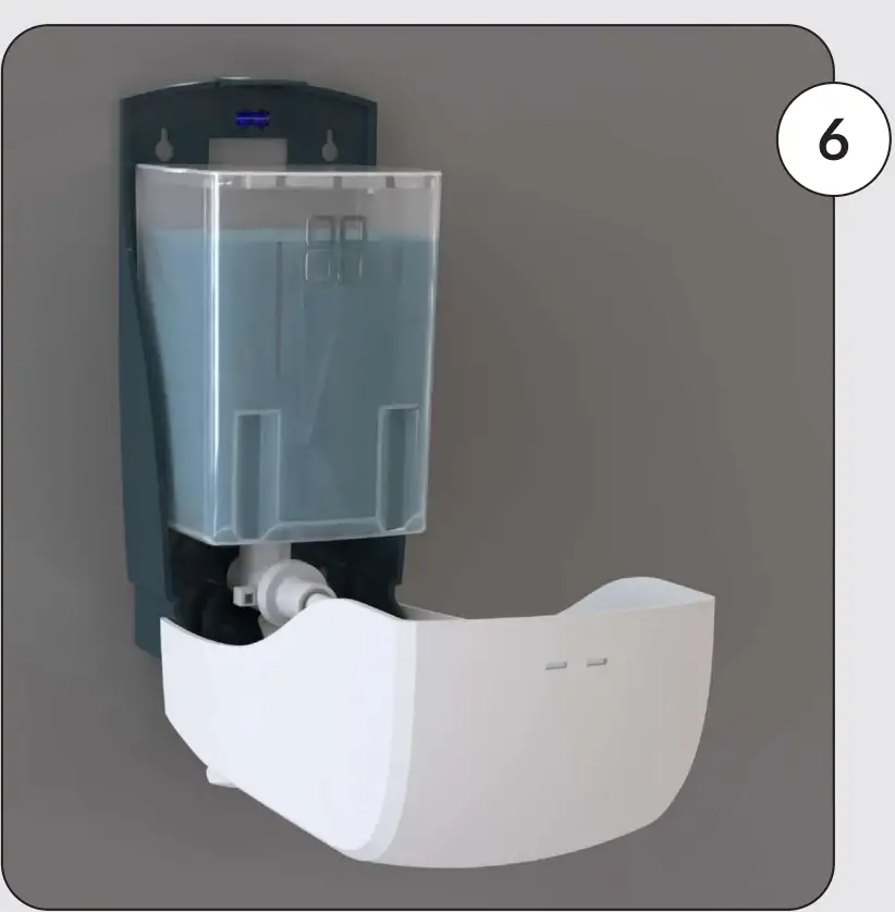 HALO Liquid Soap Dispenser fig 1