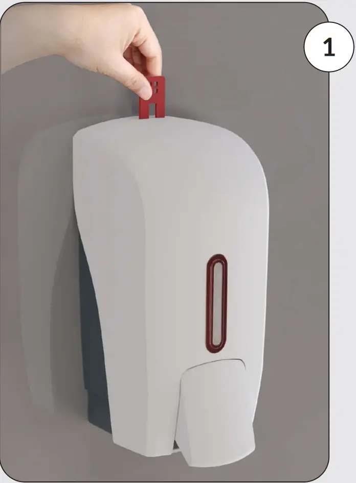 HALO Liquid Soap Dispenser fig 6