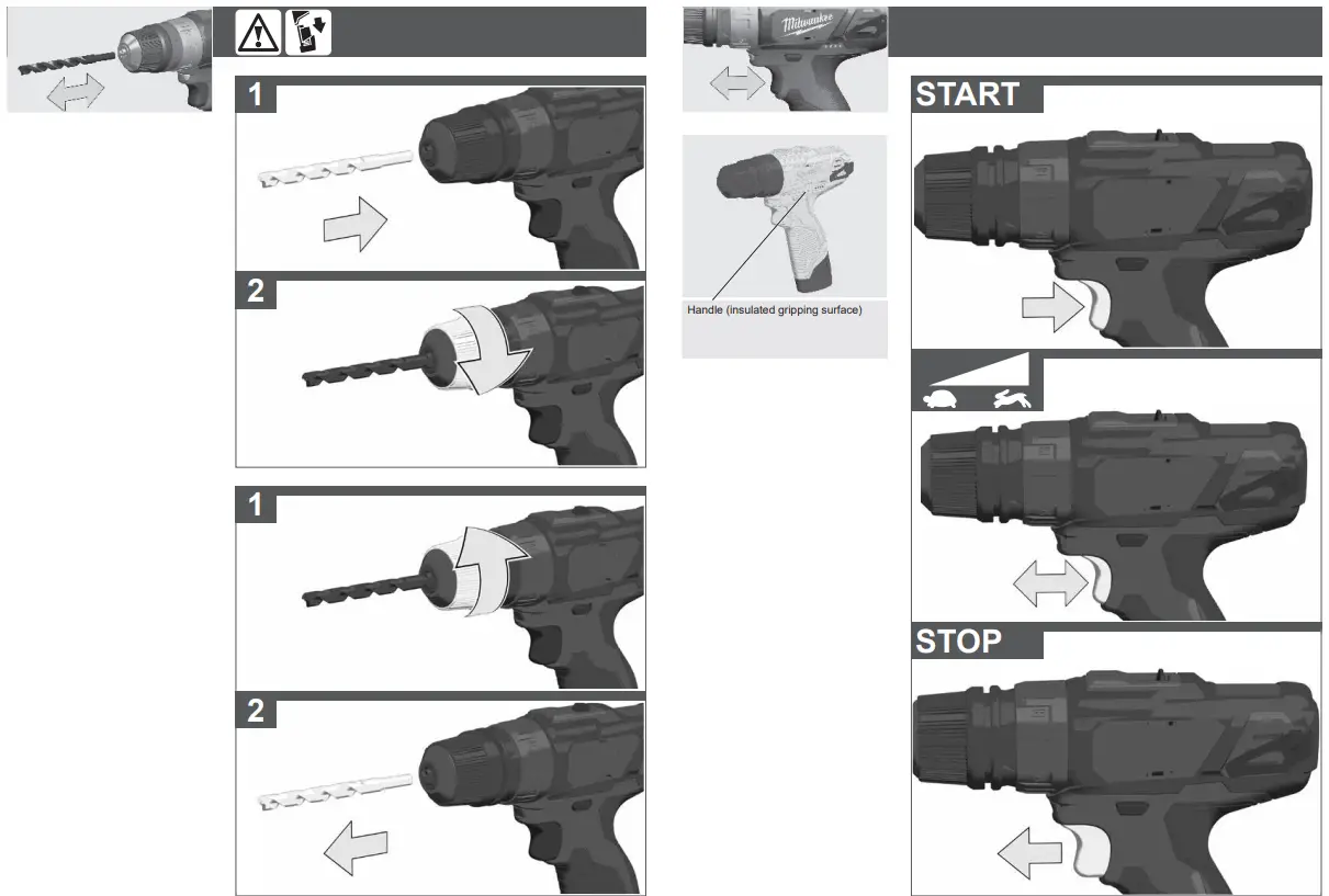 milwaukee M12 BDDX Sub Compact Drill Driver with Removable Chuck - fig6