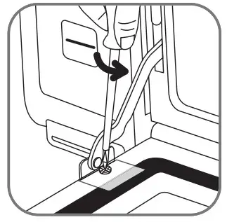 Rowenta OC7858 38L Microwave Oven - Dismantling the door