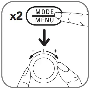 Rowenta OC7858 38L Microwave Oven - Menu Selection