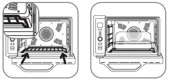 Rowenta OC7858 38L Microwave Oven - Using steam plate mode