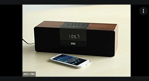 August Dab Clock Radio With Bluetooth Speaker User Manual