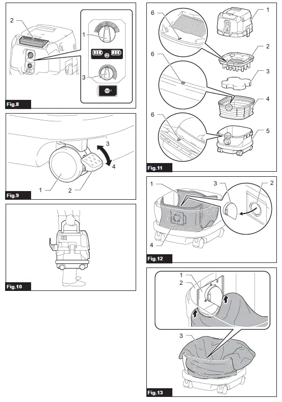 makita VC002GL Cordless Vacuum Cleaner 2