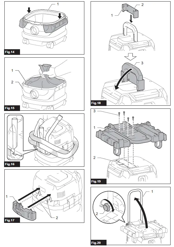 makita VC002GL Cordless Vacuum Cleaner 3