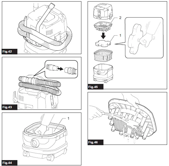 makita VC002GL Cordless Vacuum Cleaner 7